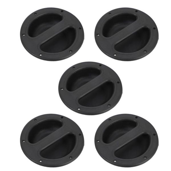 Manico dell'armadio audio da 5 pcs a forma di rotonda a forma di altoparlante manico altoparlante manico altoparlante Audio materiale ABS durevole