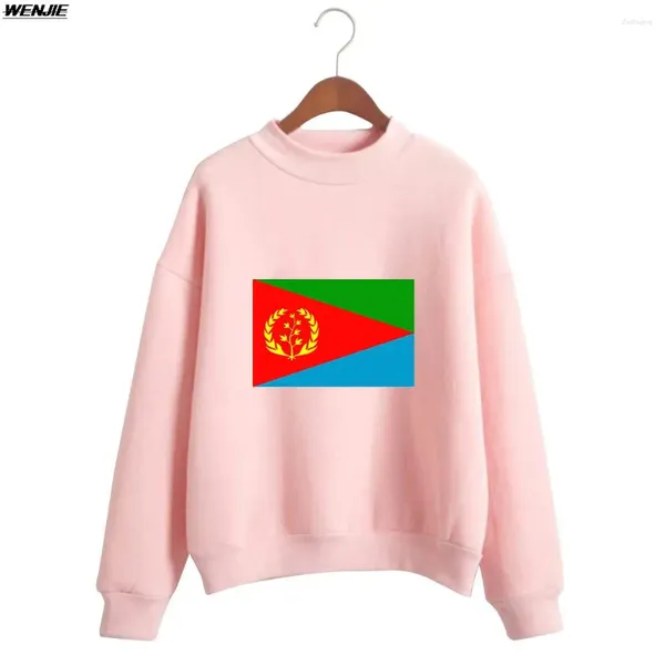 Moletons femininos y2keritrea bandeira moletom de moda masculino/mulher impressão de impressão cogra de grande tamanho mulheres top eritreia roupas de menina pano