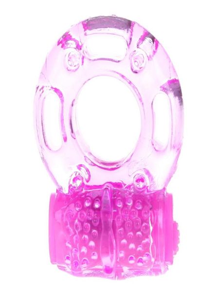 Anello di cazzo in silicone a farfalla intera gelatina di gelatina di anello del pene vibrante Delay prematuro di eiaculazione bloccante giocattoli sessuali per Men5853559