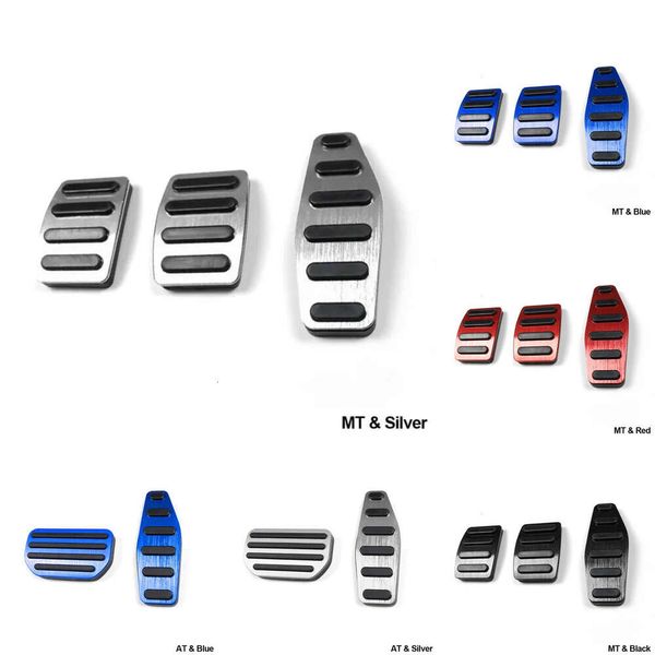 Neue Kupplungsbremsbeschleuniger -Pedal -Fußruhe -Pedale Cover für Suzuki Jimny JB64 Sierra JB74W 2019 2020 Auto Styling Accessoires