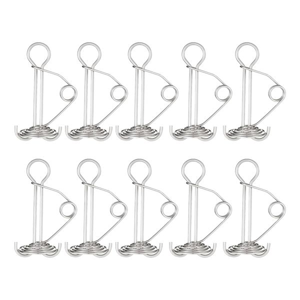 Pacchetto di 10 pioli a forma di molla a forma di spirale PEGS Fibbie a corda di tenda antivento portatili per tende da tenda per tende da tenda per esterno campeggio per esterni