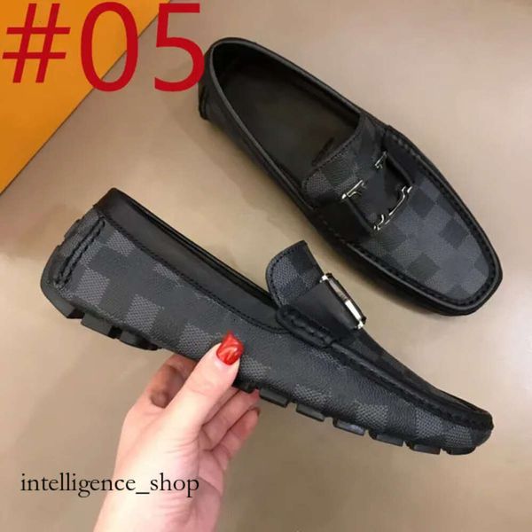 Maschi di alta qualità vere le scarpe da design in pelle vera scarpe da uomo delicata marca di comfort casual fuoristrada louiseviutionbag shoelers di grandi dimensioni 6.5-12 276