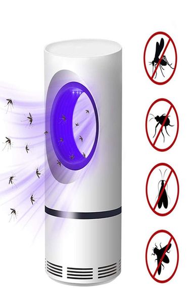 2020 Nuova lampada a zanzara a LED LAMPAGGIO MUTE Mute Mute Fecant and Infant Safety USB Mosquito Repellente Lampada UV Pocatalys Bug Insect Trap L1665372
