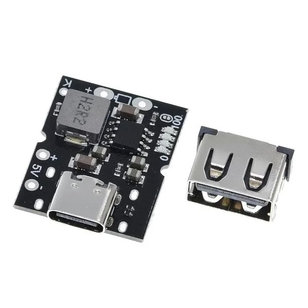 Новый 2024 Type-C USB 5V 2A Boost Converter Module модуль модуля лития зарядки аккумулятор