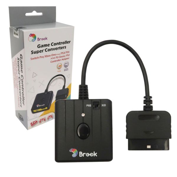 Accessoires Brook Super Converter Adapter für Switch Pro/PC/PS3/PS4/PS5 Game Controller für Sony Fightstick für PS Classic/PS2 -Konsole