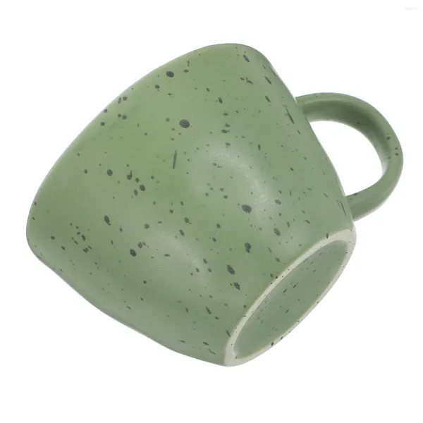 Set di stoviglie Coppa di caffè Canoratura Ceramica da casa in ceramica tazza tazza a tazza con bicchiere di acqua