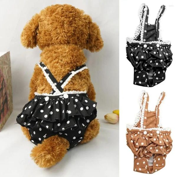 Одежда для собак носимый щенок санитарно -подгузник мягкие хлопковые брюки удобные шорты Pet Physological Washable
