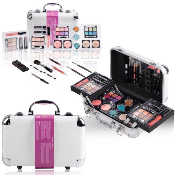 Duer Shadow Lika Professional 24 Color Oombuso Blush Blush Cosmetic Fondazione Face Up Powder Set Palette