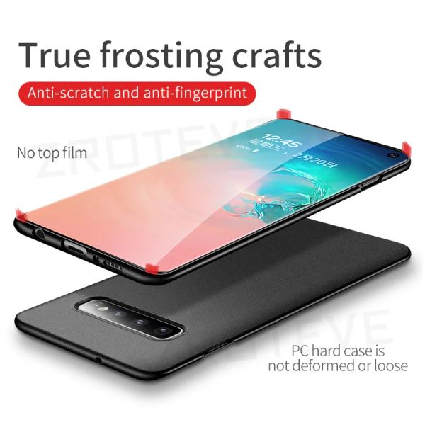 S10 Plus Case Zroteve Ultra Slim Hard PC Matte Cover для Samsung Galaxy S10 E S10E S8 S9 Plus S 10 9 8 Shockper Phone Case