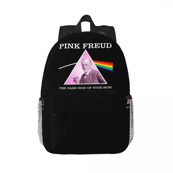 Rucksack Pink Freud T-Shirtpink Backpacks Teenager Buchbag Fode Kinder Schultaschen Laptop Rucksack Umhängetasche große Kapazität