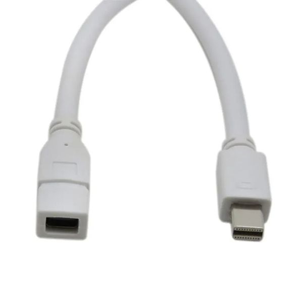 2024 Mini DisplayPort Kabel Mini Anzeigeanschluss Adapter Kabel Mini Displayport männlich an Mini DP DisplayPort weibliche Erweiterungskabel 1.8m für Mini