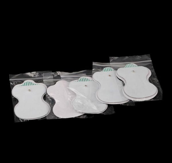 Caschette per elettrodi TENS durevoli da 30 pcslot intero per terapia digitale terapia di agopuntura massager di sostituzione cuscinetti sanitari3352879