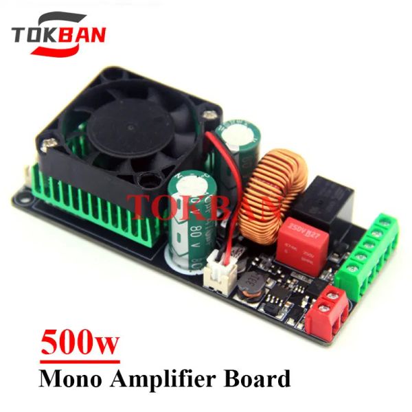 Verstärker Tokban 500W Mono Digital Power Amplifier Board hohe Leistung mit Schaltungsschutz HIFI Klasse D Verstärker Audio