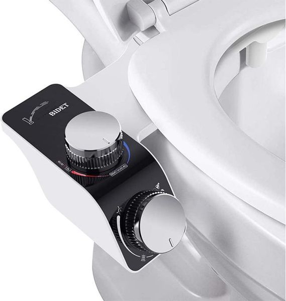 Attacco sedile del gabinetto bidet non elettrico a doppio ugello lavare il mixer freddo accessori per bagno accessori per bagno 220504182367