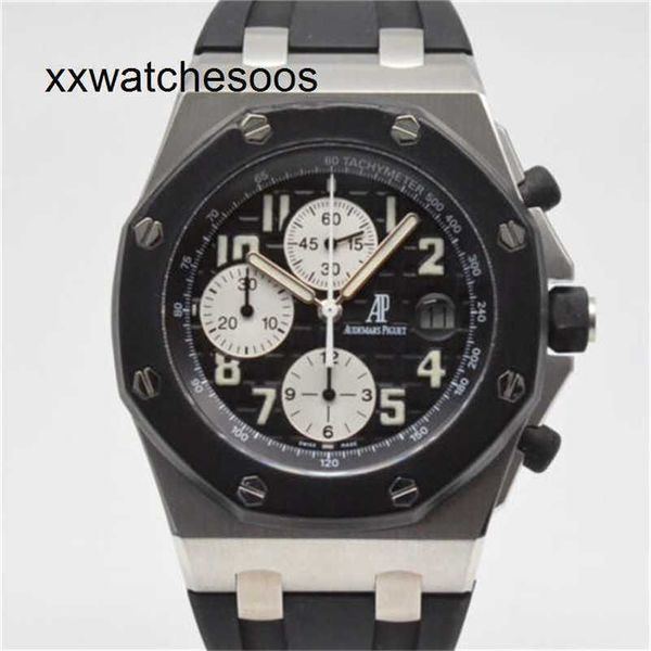 Men Top App Factory AP Automático Assista Audempigues Royal Oak Offshore 25940SK OO D002CA.01 Código de tempo wi