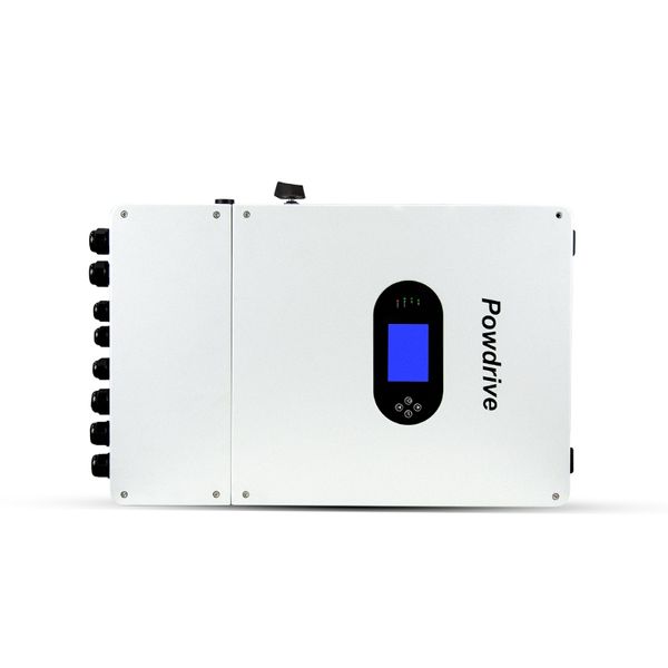 China Factory Solar Wechselrichter 10 kW Einphase Solar Wechselrichter Hybrid DC/AC Wechselrichter für Wohngebäude IP65 Outdoor -Nutzung PowerDrive Best Hybrid Wechselrichter für zuhause