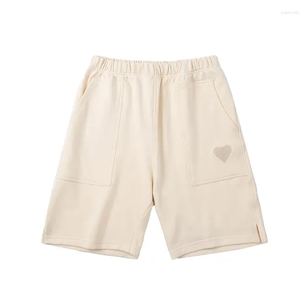 Calça feminina y2k shorts de verão de verão respirável cor de moletom de moletom de moletom reto do tubo reto casual