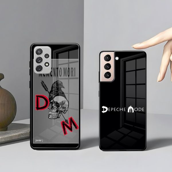 Alternative Dance Depeches Modes Phone Case Samsung A54 S23 S21 S22 Ultra A 42 34 32 52 51 Note S10 E Plus S20 Pro A12 Glass