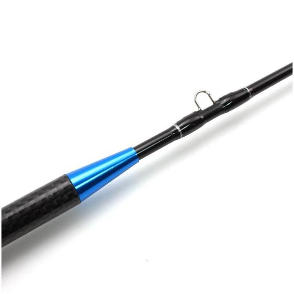 Hastes giratórias com menor lucro inverno na haste de pesca de gelo 65cm 75g carbono pesado viagens de alta qualidade para entrega de gotas esportes o dhmab