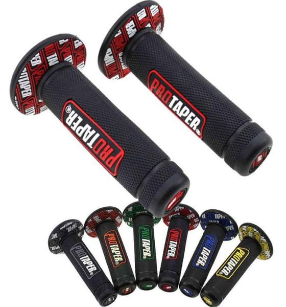 Motocicleta 78quot guidão Grip Gel Freio Borracha para Yamaha Honda exc SX YZF CRF Protaper Pro Taper Dirt Bike4886412