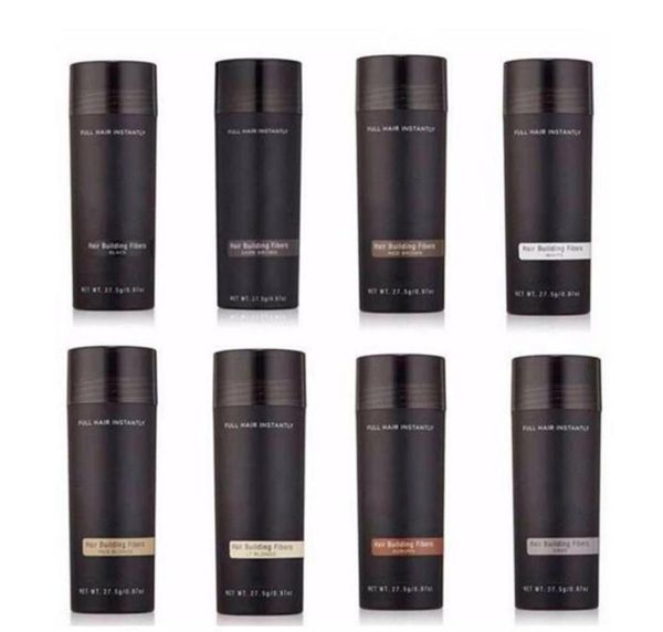 Drop Top Hair Building Fasern 275G Haarausdünnung Concealer Instant Keratin Pulver Schwarzer Spray -Applikator PIKK9783009