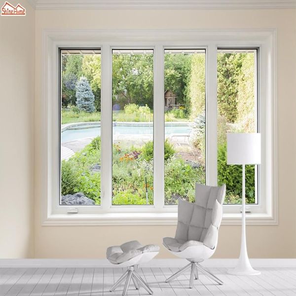 Hintergrundbilder 3D -Kontakt geprägtes Papier für Wohnzimmer Fenster Blick Mural Tapete Wall Papers Home Decor TV Wände Wandbilder Rollen210o