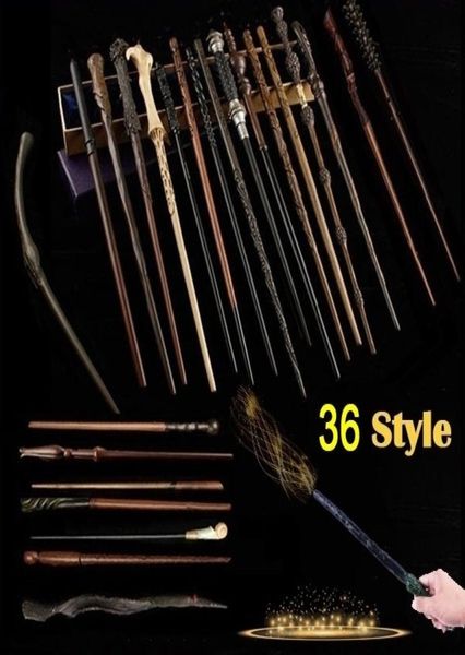 Qualidade superior 36 estilos resina com varas de núcleo de metal couchay coleção de varas mágicas adereços sem caixa de embalagem4808823