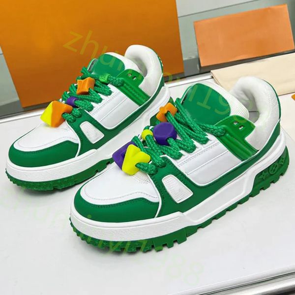 2023 scarpe designer allenatore sneaker a piastra-forma da uomo max da uomo scarpe casual blu verde arancione bianco scarpa dimensione 36-45 z42