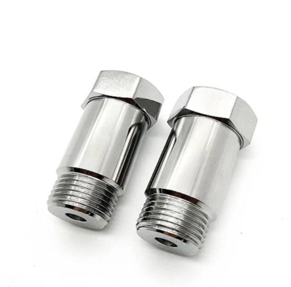 Parte 2pcs Sensore di ossigeno di scarico Lambda 45mm O2 M18 X15 Extender Extender di placcatura in ferro distanziale 5230397