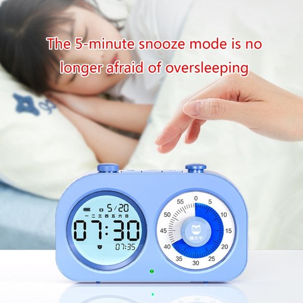 Tavolo da tavolo per bambini Digital ANRED ANNICH COLLINE Display grande display per bambini Student Camera Electric Alarm Clock Wholesale