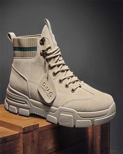 Vastwave erkekler çöl taktik botlar s çalışma emniyet ayakkabıları ordu savaş militares takticos zapatos ayakkabı 2110237271264