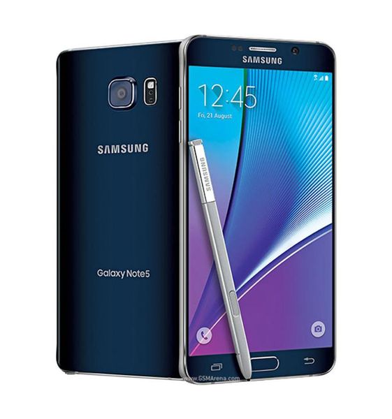 Originales Samsung Galaxy Note 5 N920A N920T N920V N920F Renoviertes entsperrtes Telefon Octa Core 4GB32GB Handy8282196