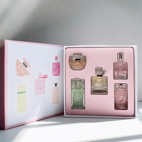Fragrância de marca Les Miniaturas Midnight Roses 5ml, Beautiful Life 4ml, Bright Cherish 7,5 ml, Kit de perfumes de presente de 5ml para mulheres para entrega livre
