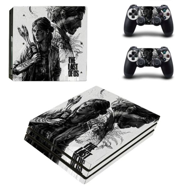 Çıkartmalar Sonuz Bölüm 2 PS4 PS4 Pro Console Denetleyici Derileri Vinil