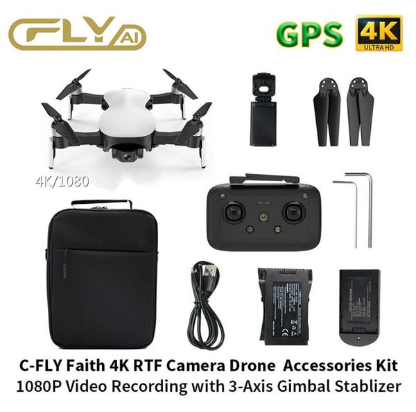 Aurora 5G WiFi FPV Fırçasız Motor 1080P4K HD Kamera GPS Çift Mod Konumlandırma Katlanabilir RC Drone Quadcopter RTF Sinek 12km A0749709689