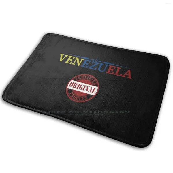 Teppiche Venezuela Flaggen T-Shirt Originalprodukt Matte Teppich Teppich Anti-Rutsch Schlafzimmer Eingangstür Caracas Venezuelaner