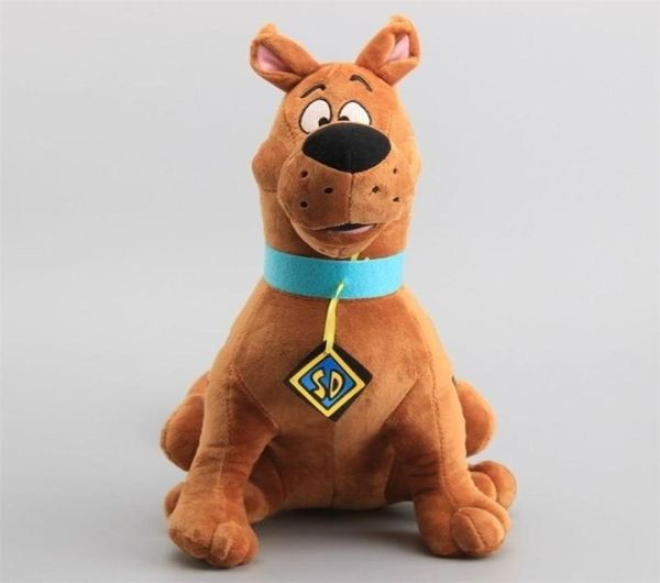 Tamanho grande 35cm Scooby Doo Dog Plelow Toys Cartoon Palhed Animais de pelúcia Childeren LJ2009028675803