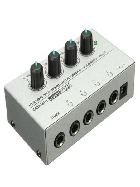 4 Channel -Kopfhörer HA400 Stereo -Amp -Mikroamp -Verstärker019036114