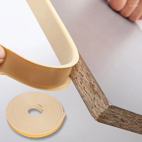 Fensteraufkleber U-förmige selbstklebende Kantenstreifen Möbel lackfreier Brettschrank TPE Soft Sealing Decoring Tool