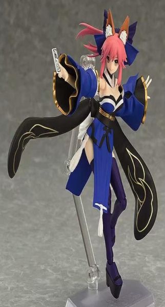 Figma 304 destino lançador extra tamamo no mae raposa menina bjd pvc ação figura brinquedos q062123873252330