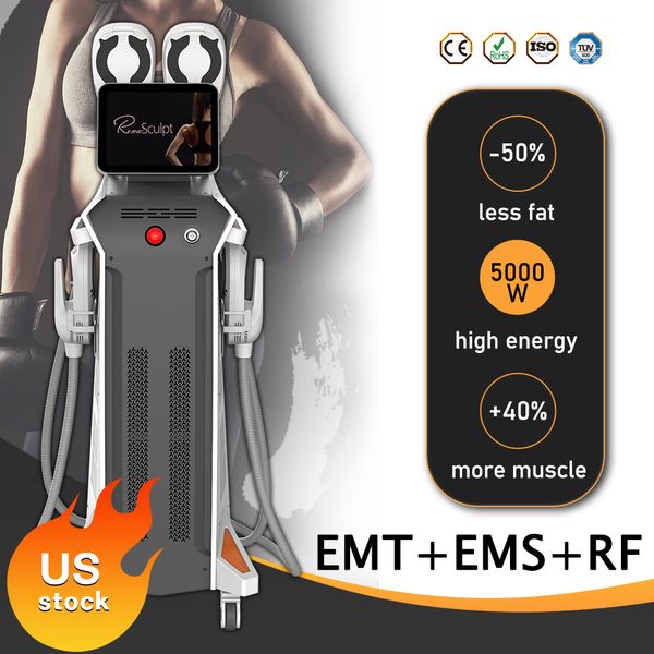 Neo RF Slim Machine EMS Электромагнитные мышцы стимулируют потерю веса 4 ручки для похудения тела