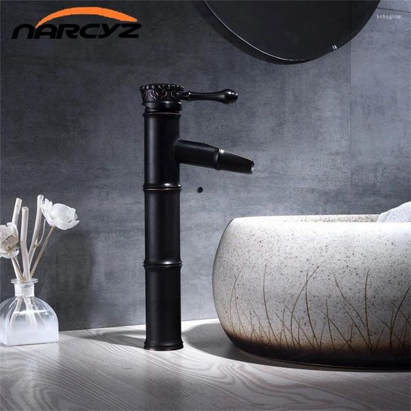 Rubinetti del lavandino del bagno bacino nero cascata in ottone cucina rubinetto miscelatore per gate per latte e rubinetti dell'acqua fredda WC B597