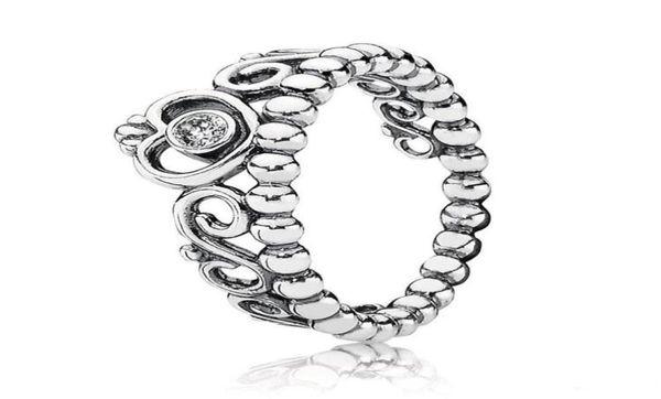 925 Prata esterlina My Princess Packable Ring Set Caixa original para RA Women Wedding CZ Diamond Crown 18K Rose Rose Gold Rings4577502