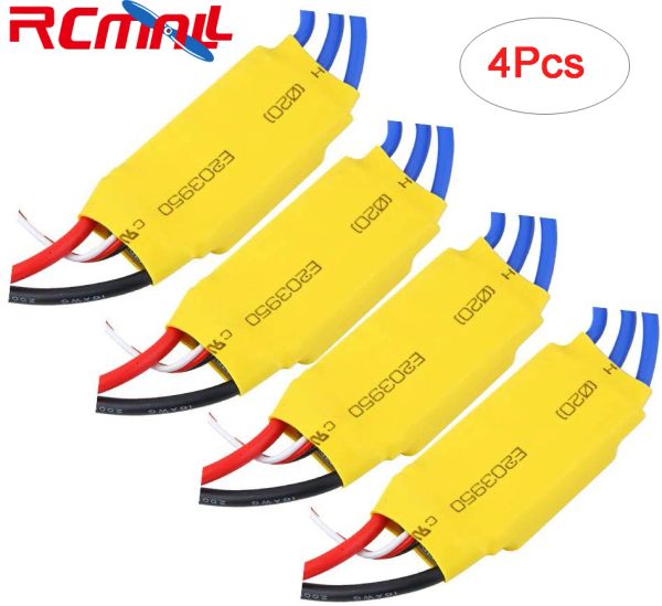 MODLE 4PCS XXD 30A Бесщеточный контроллер скорости двигателя RC BEC ESC для TREX 450 V2 HELICOPTER BOAT RCMALL DR0469