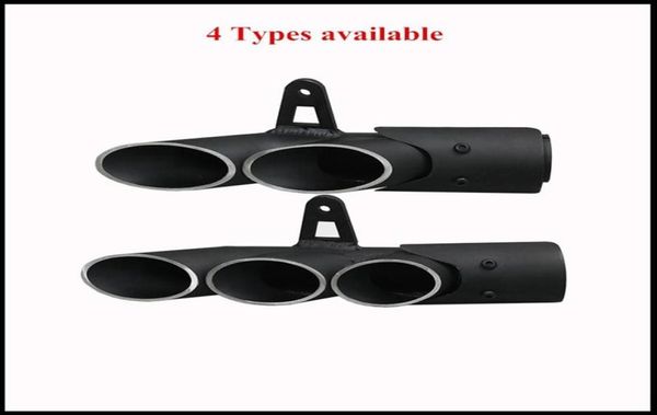 Tubo del marmo di scarico a doppio foro universale da 51 mm per Yamaha R6 1 Kawasaki Z750 800 Honda CBR100020327435032