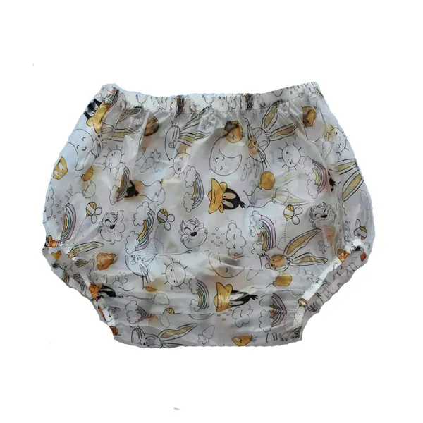 Pantaloni Langkee Haian Incontinenza per adulti Pannolini di plastica Pants Abdl TPU Color Little Duck Cartoon