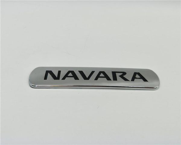 Per Nissan Navara posteriore posteriore Emblemi della piastra del logo Pickup Frontier D21 D22 D23 D40 Name Crome porta laterale 3251469