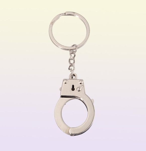 Simülasyon Kelepçeleri Metal Keychain Araba Anahtar Şişe Açıcı Erkekler ve Kadınlar Keychain3162094