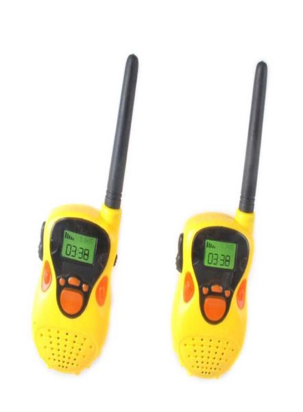 2 PCSSET Toys 22 Walkie Talkies Toy By Radio de duas vias UHF Long Range Transceptor Handheld Kids Gift9156384