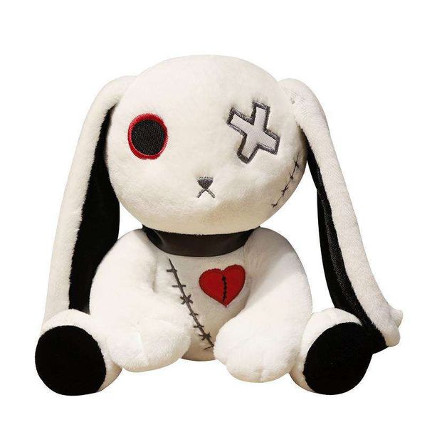 Cadılar Bayramı Karanlığı Komik Sevimli Push Bebekler Özel Şeytan Gotik Tavşan Peluş Oyuncaklar Üretimi